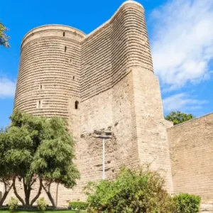 Baku Old City and Modern City